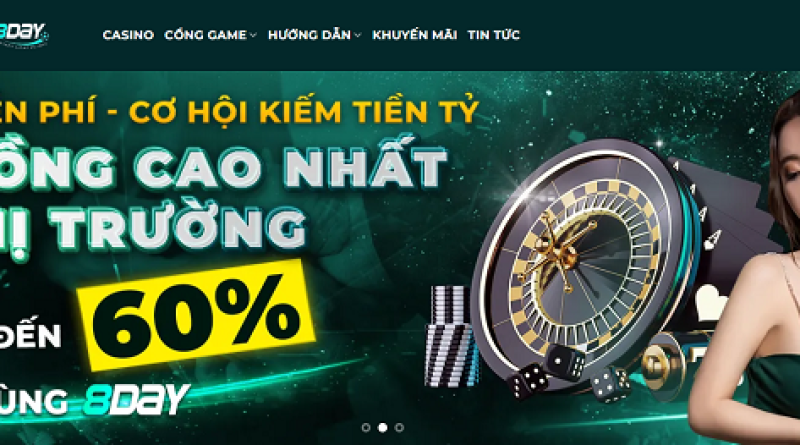 Đăng Nhập 8Day – 3 Bước dành cho Tân Thủ