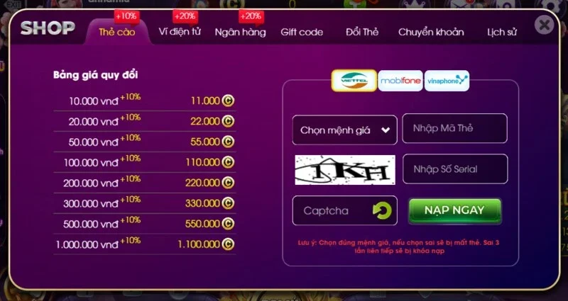  Khuyến mãi nạp đầu tại 9WIN giúp tăng số dư gấp đôi.